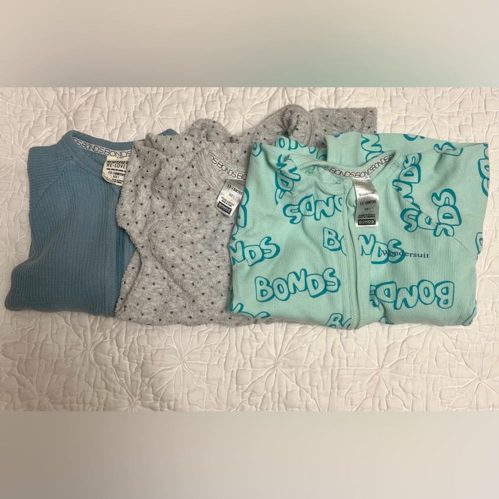 Bonds Wondersuit bundle 
12-18 months